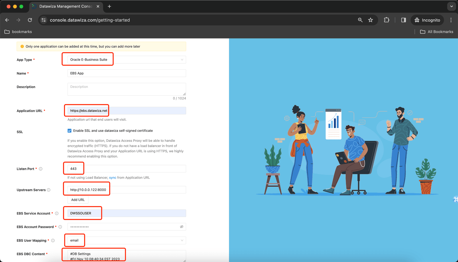 Oracle EBS Microsoft Entra ID (Azure AD) SSO and MFA | Create a New Application