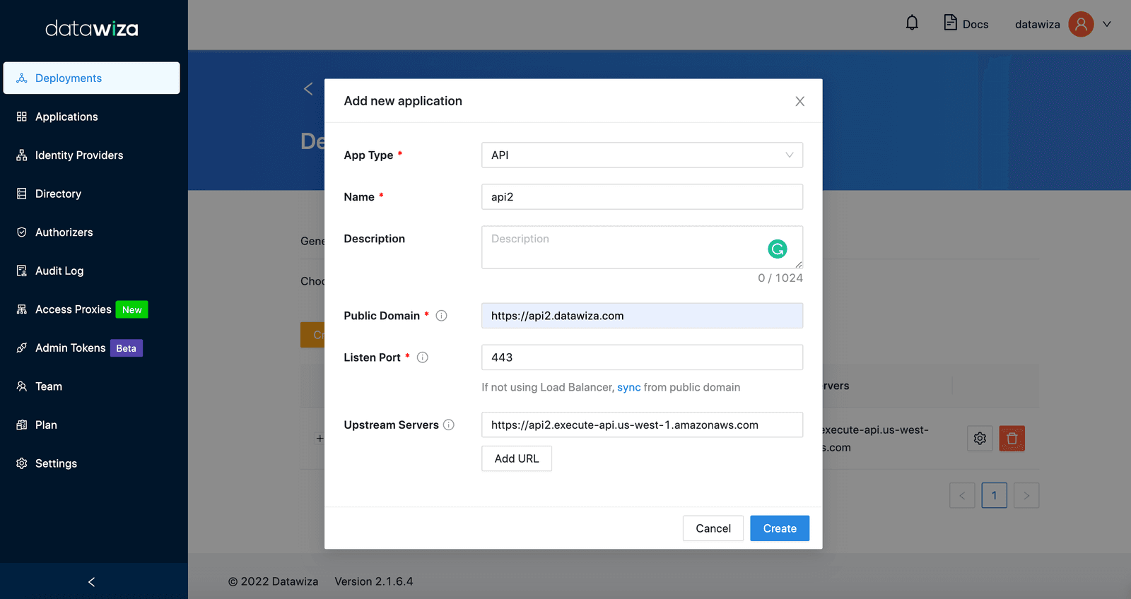 add app api2
