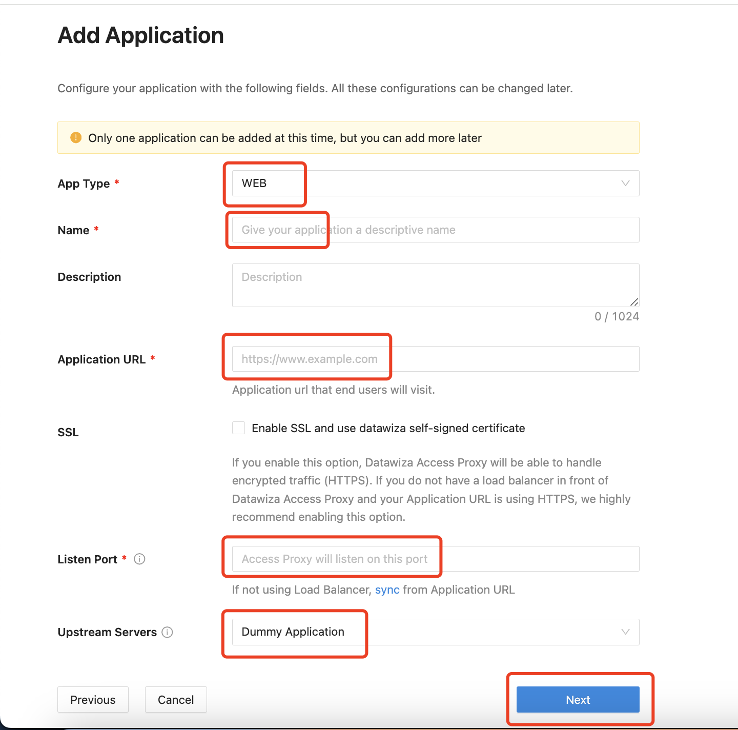 Header Based APP SSO with Google Social Account | Create app in DCMC