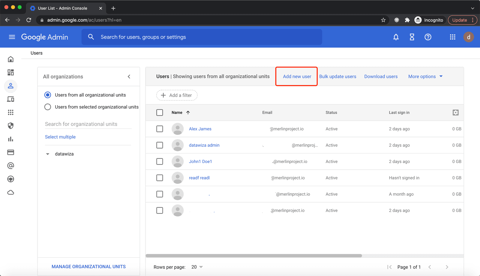 Google Workspace SSO | impersonate user