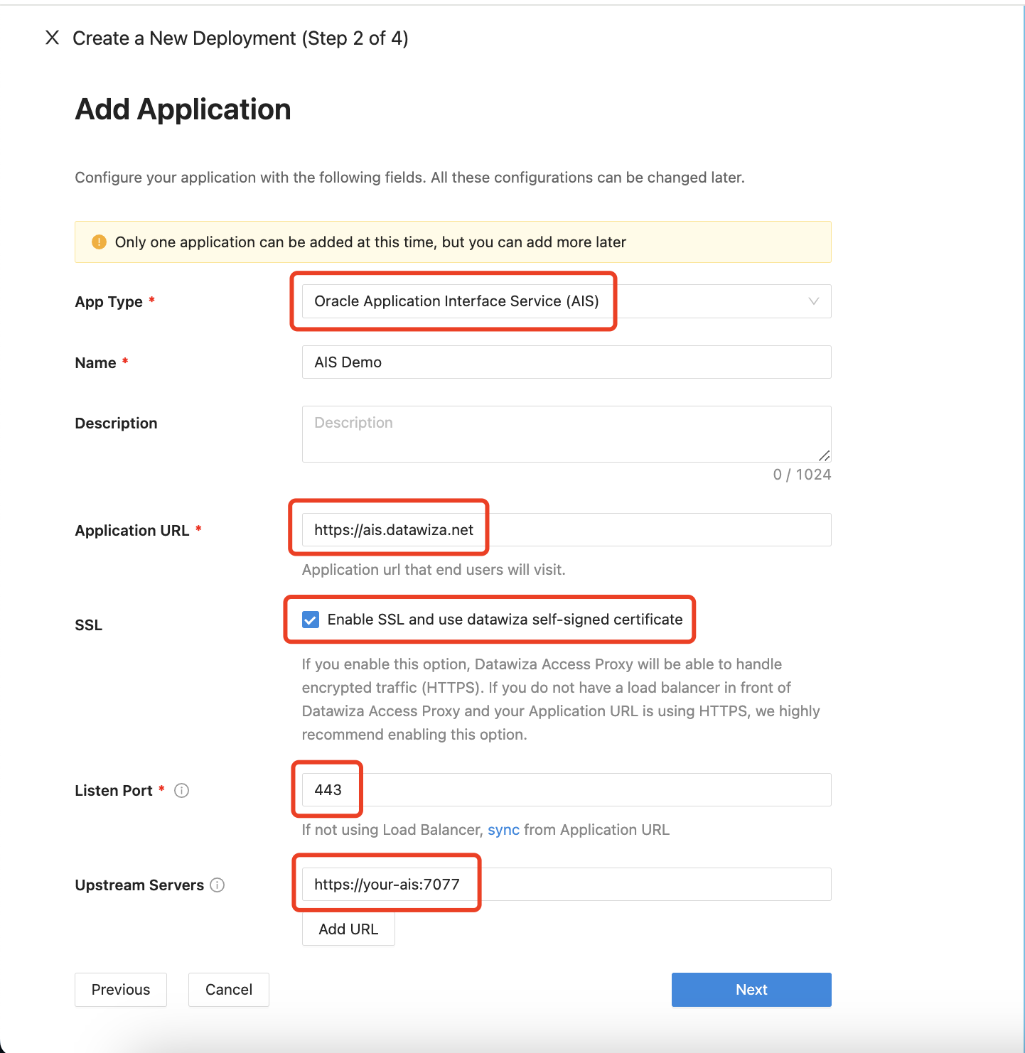 Oracle AIS Integration | DCMC Application