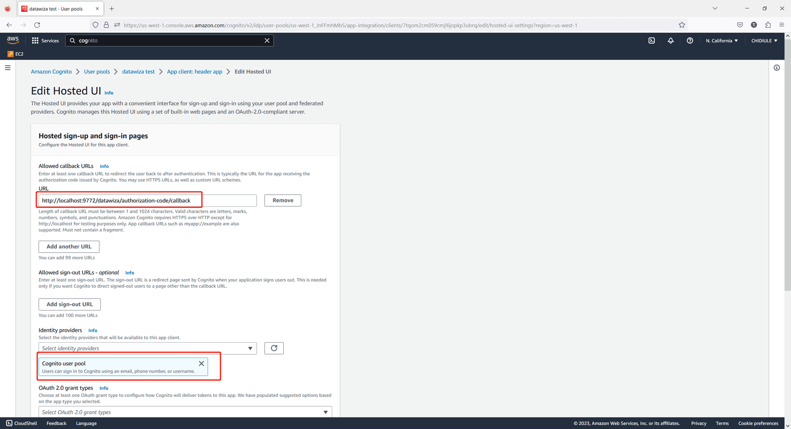 AWS Cognito SSO | Cognito App Client