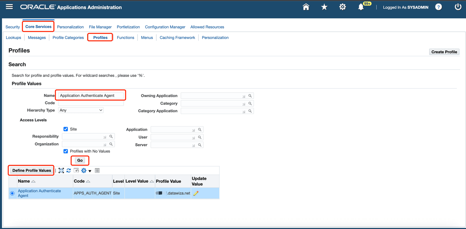 Oracle EBS SSO and MFA | Application Authenticate Agent