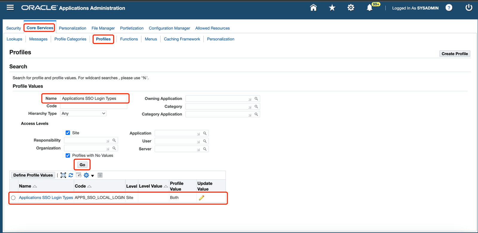 Oracle EBS SSO and MFA | Applications SSO Login Types