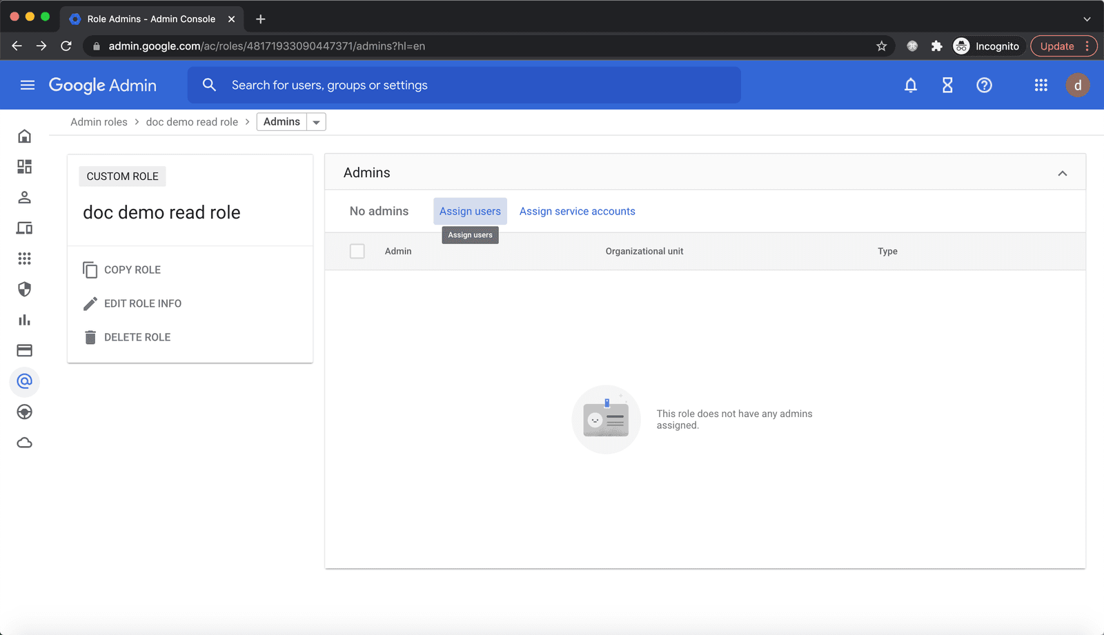 Google Workspace SSO | impersonate user