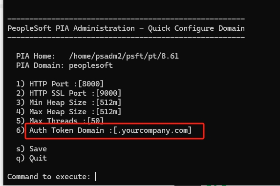 Oracle PeopleSoft SSO and MFA | PS authentication domain