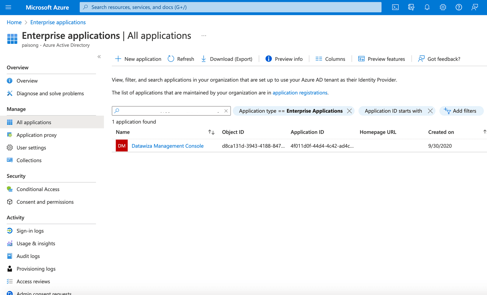 azure access