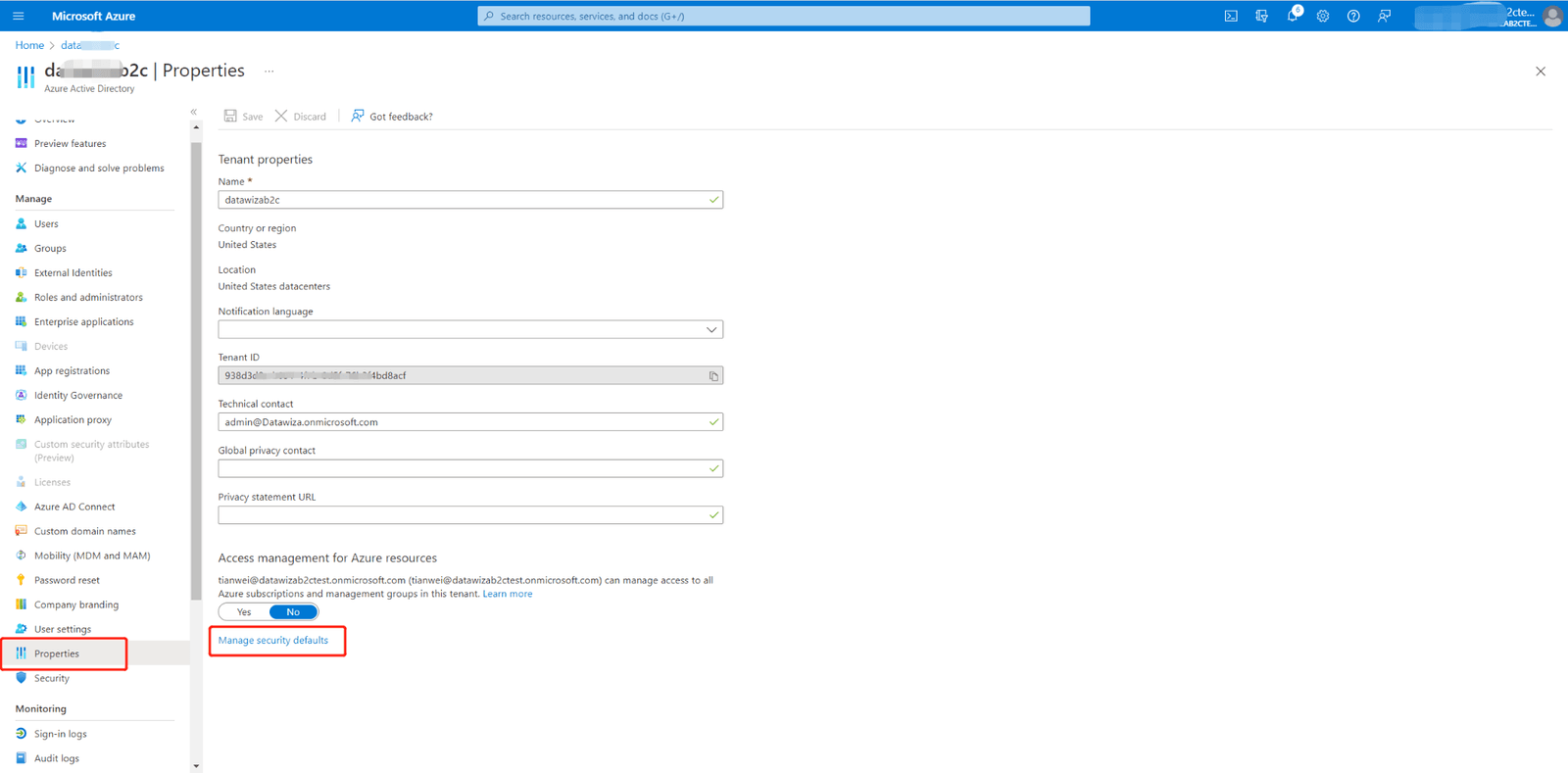Oracle EBS Microsoft Entra ID (Azure AD) SSO and MFA | Manage Security Defaults