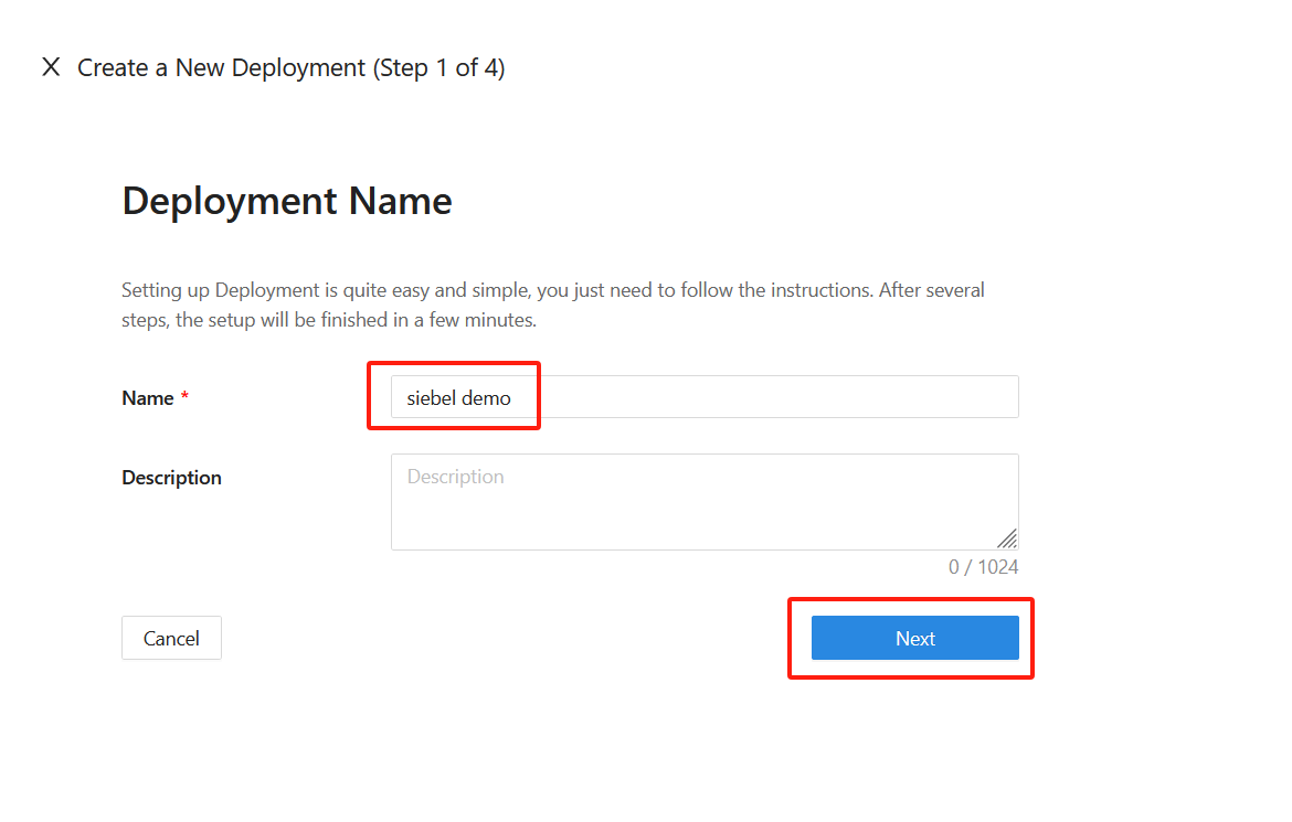 Oracle Siebel SSO and MFA | Create a New Deployment