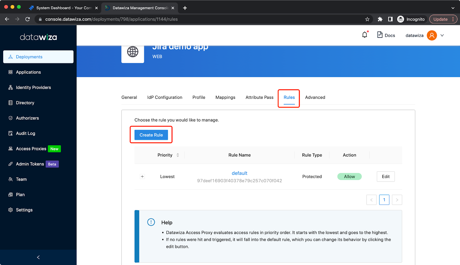 Atlassian Jira Microsoft Entra ID (Azure AD) SSO | Create Rules