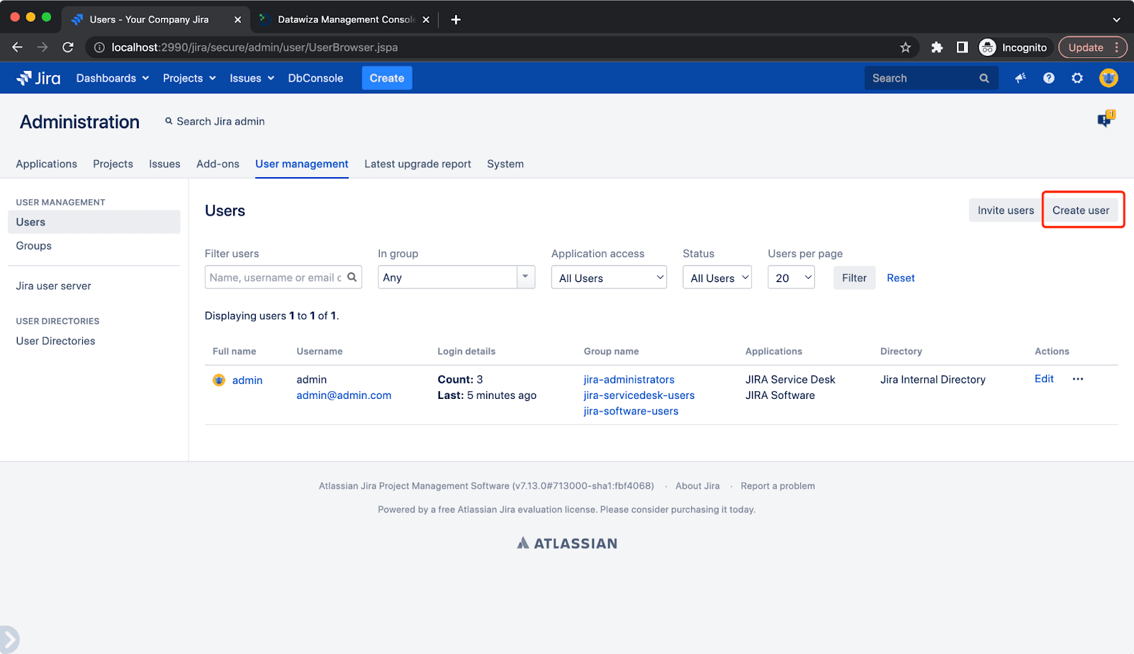 Atlassian Jira Microsoft Entra ID (Azure AD) SSO | Create User