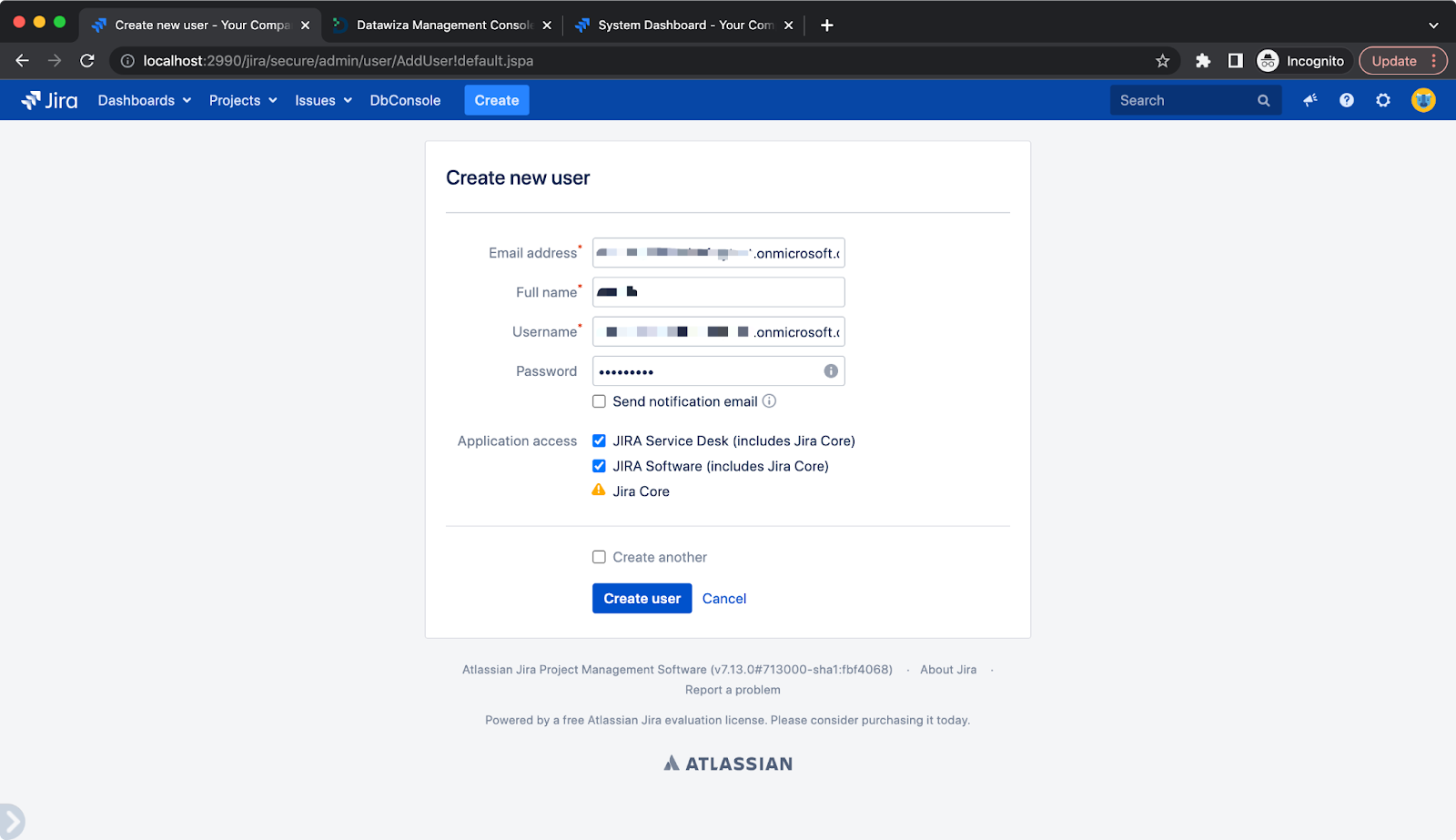 Atlassian Jira Microsoft Entra ID (Azure AD) SSO | Create User