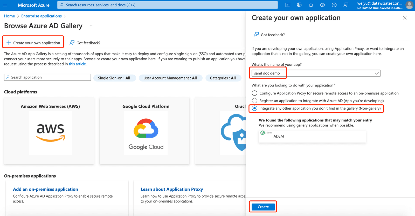 Microsoft Entra ID SAML SSO