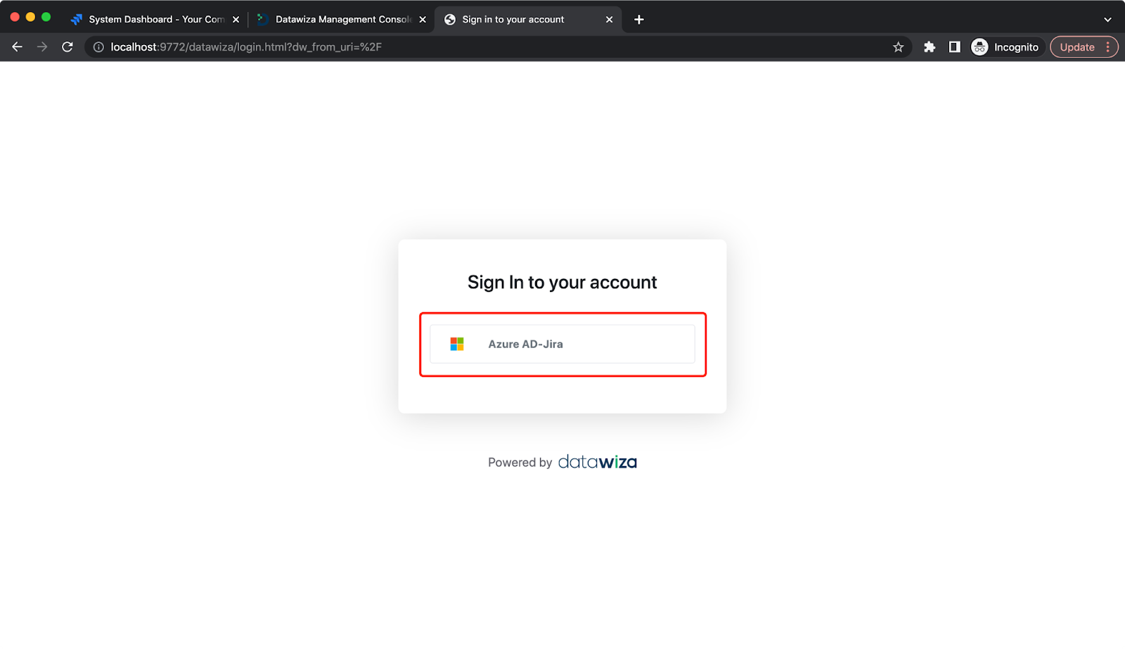 Atlassian Jira Microsoft Entra ID (Azure AD) SSO | DAP Login Page