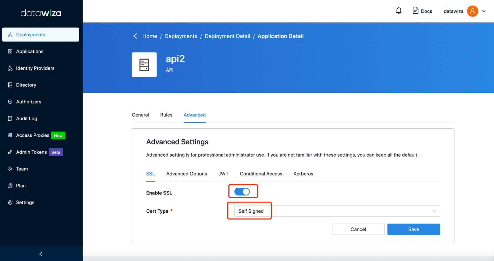 dcmc ssl config