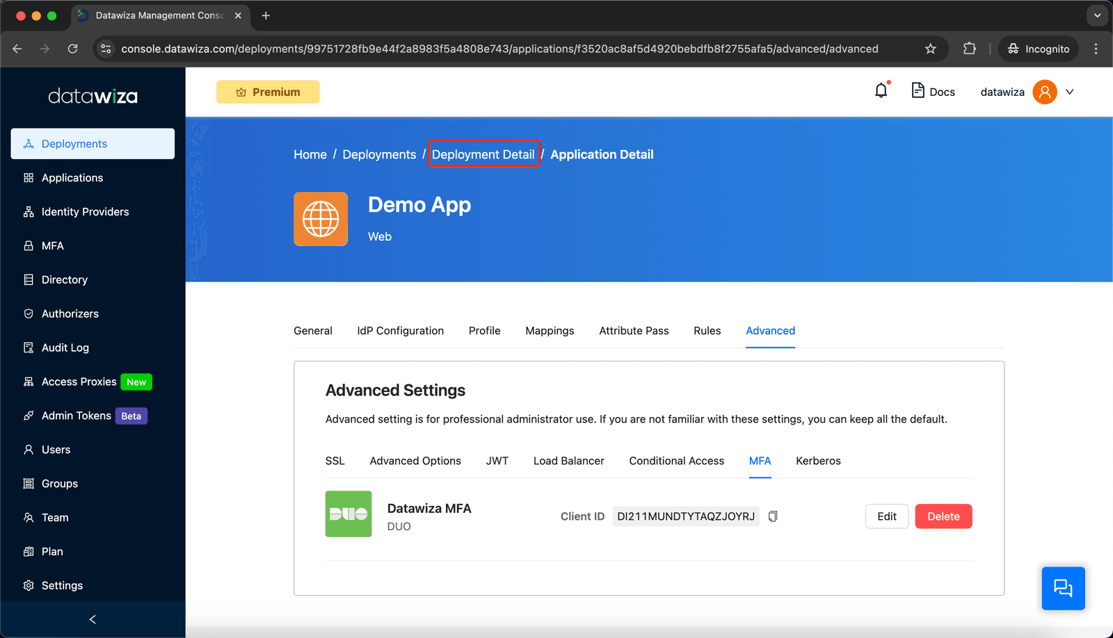 Oracle EBS MFA | Deployment Detail