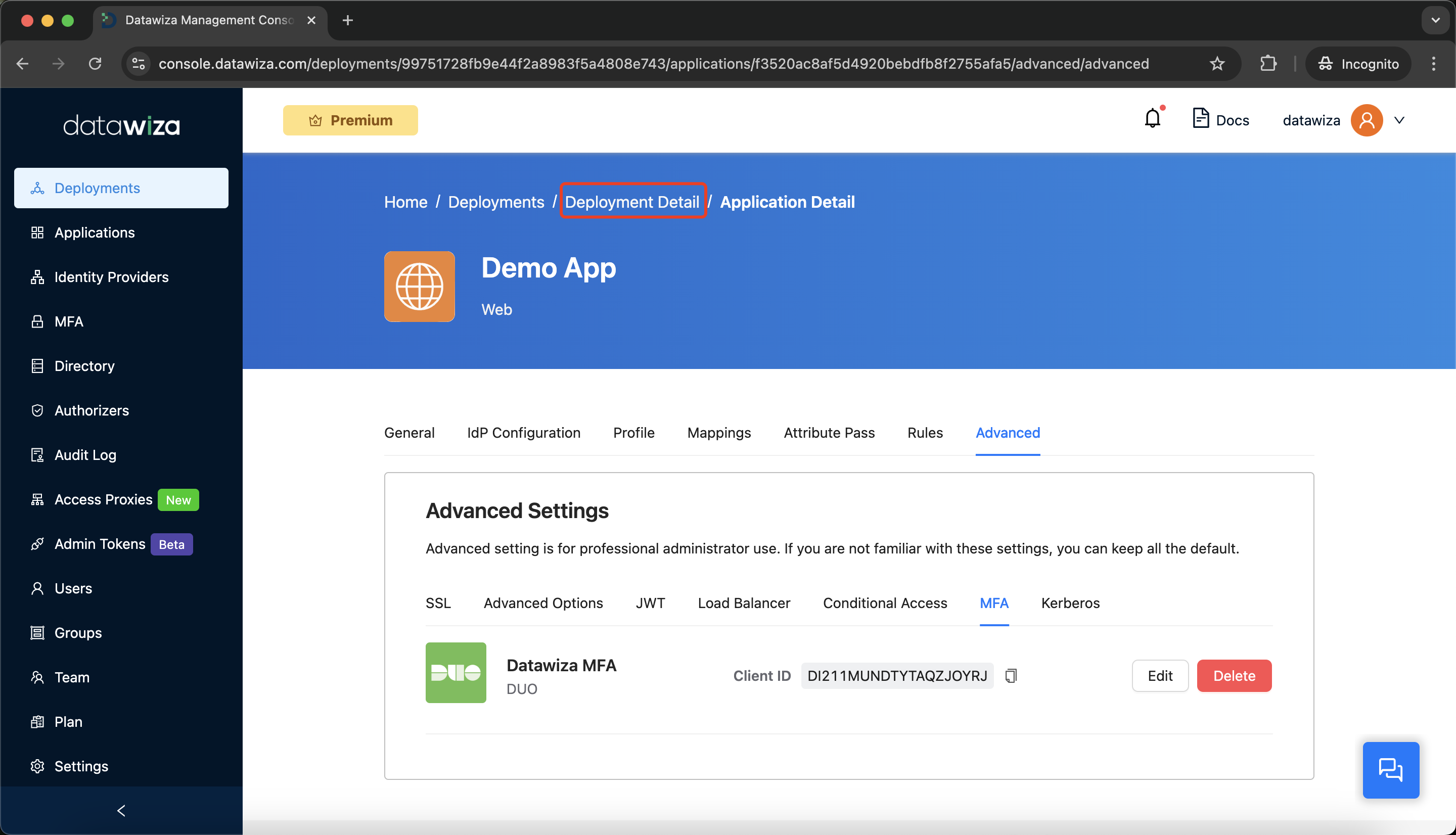 Oracle EBS MFA | Deployment Detail