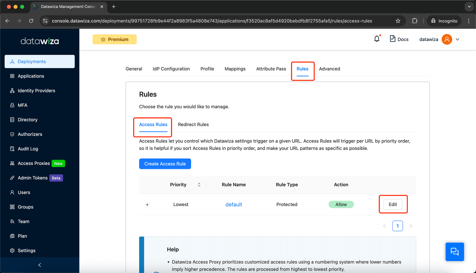 Oracle EBS MFA | Edit Default Rule