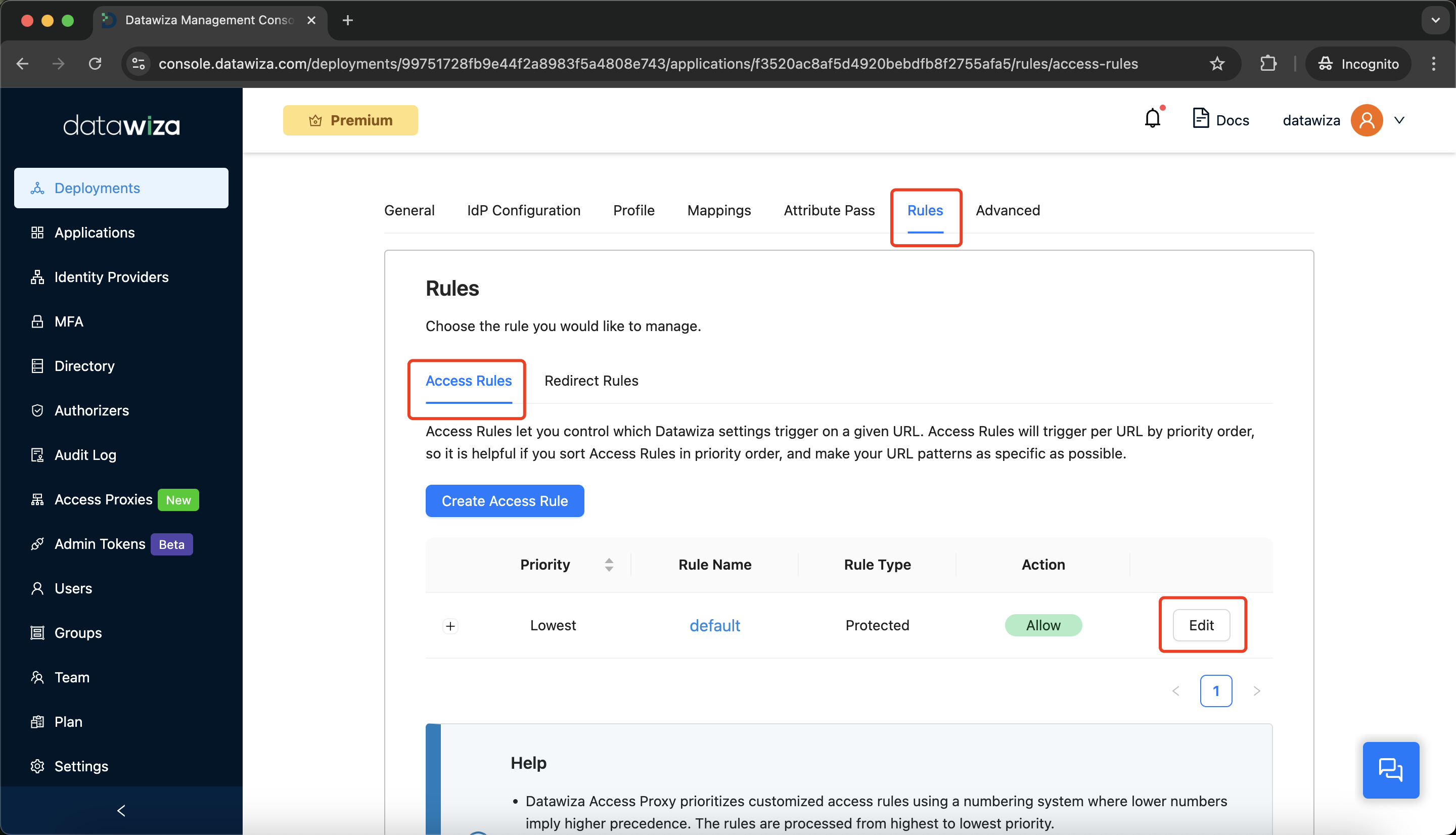 Oracle EBS MFA | Edit Default Rule