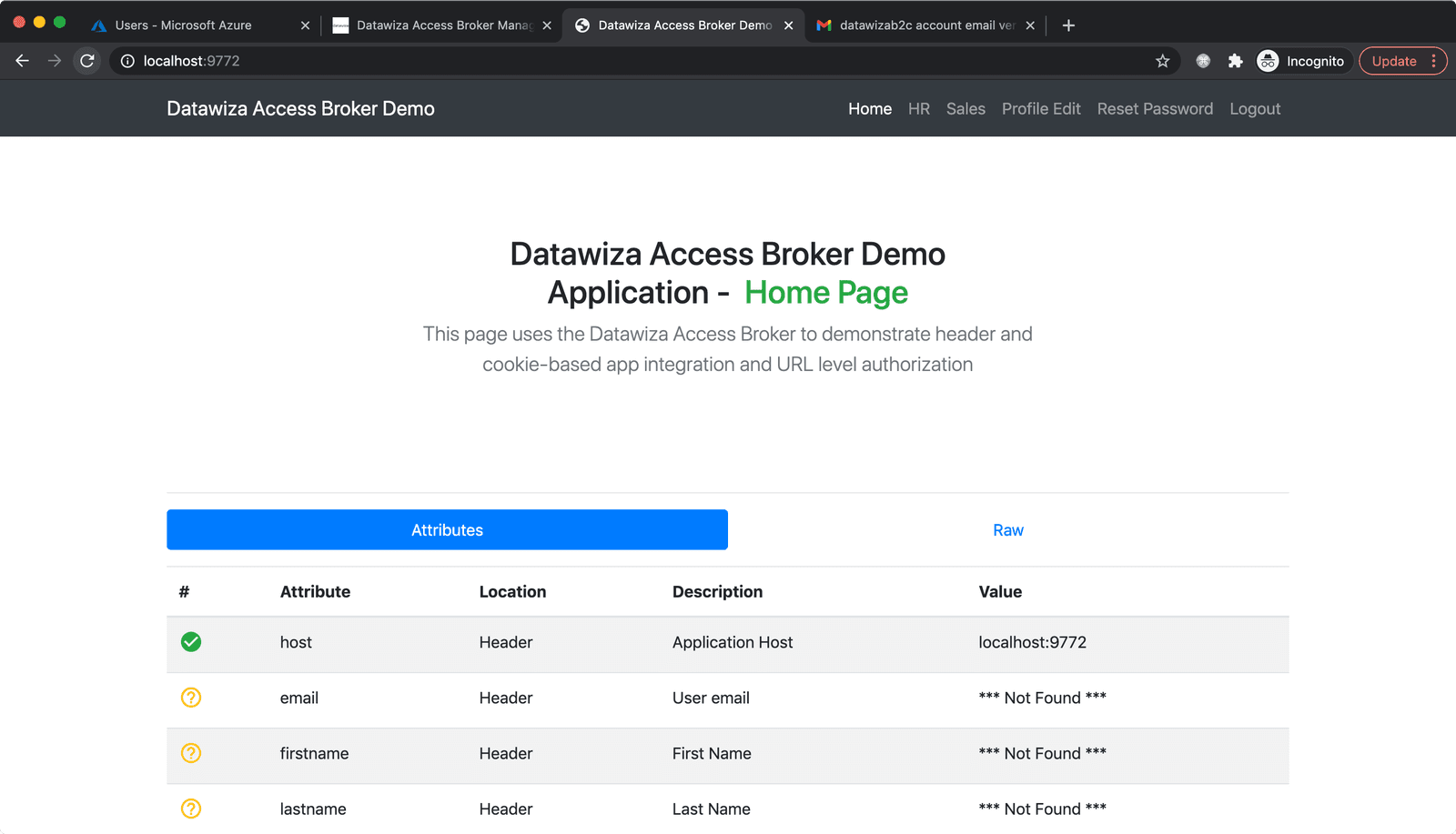 Web App Azure AD B2C SSO | Azure AD B2C Sign Up and Sign In