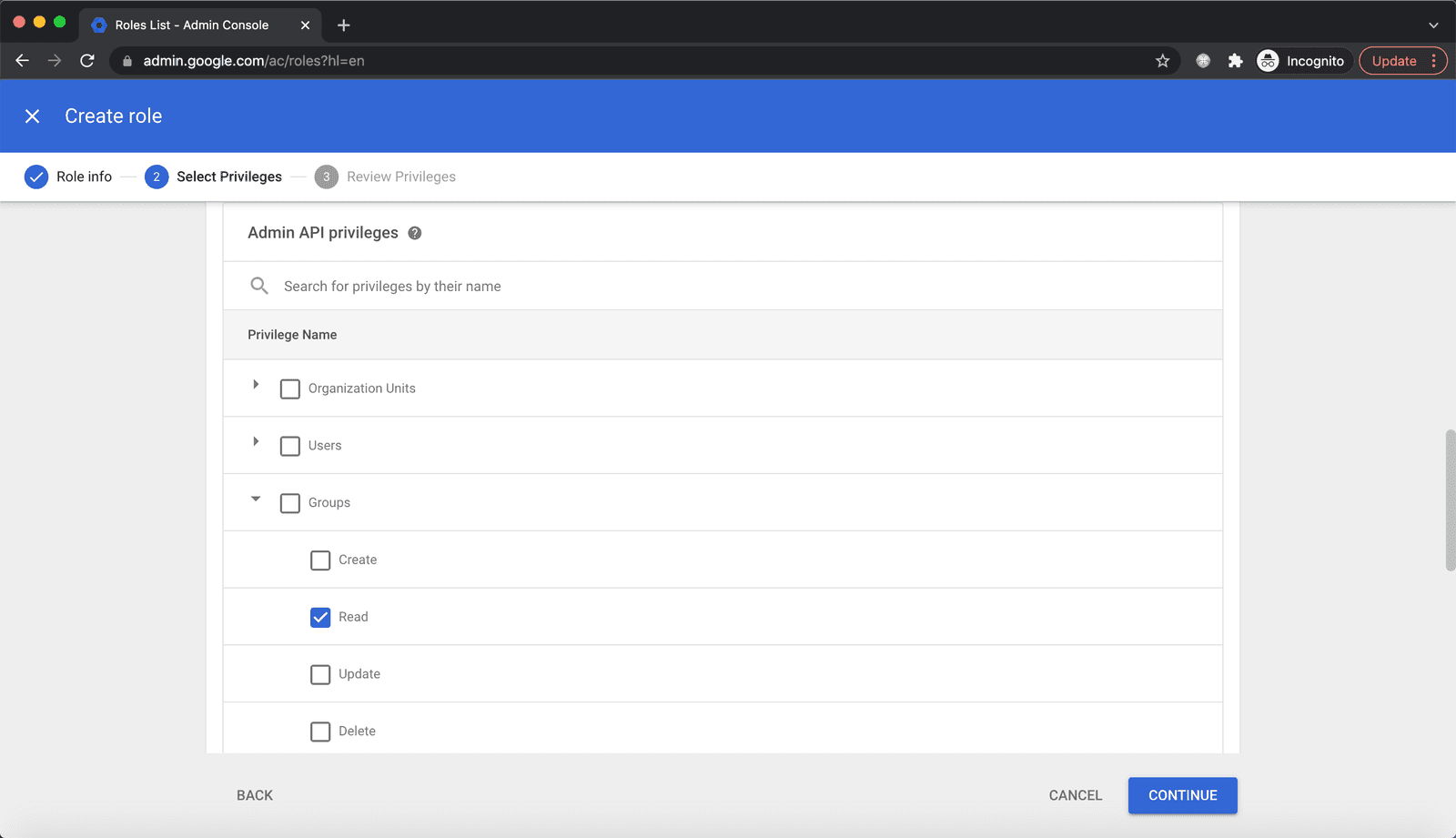 Google Workspace SSO | impersonate user