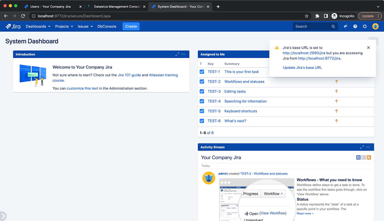 Atlassian Jira Microsoft Entra ID (Azure AD) SSO | Jira Homepage