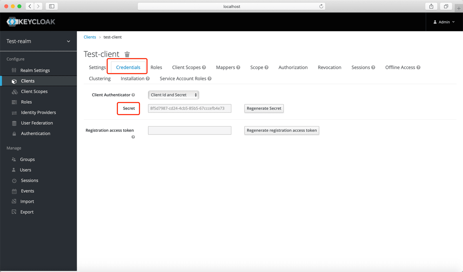 Keycloak SSO | Keycloak Config