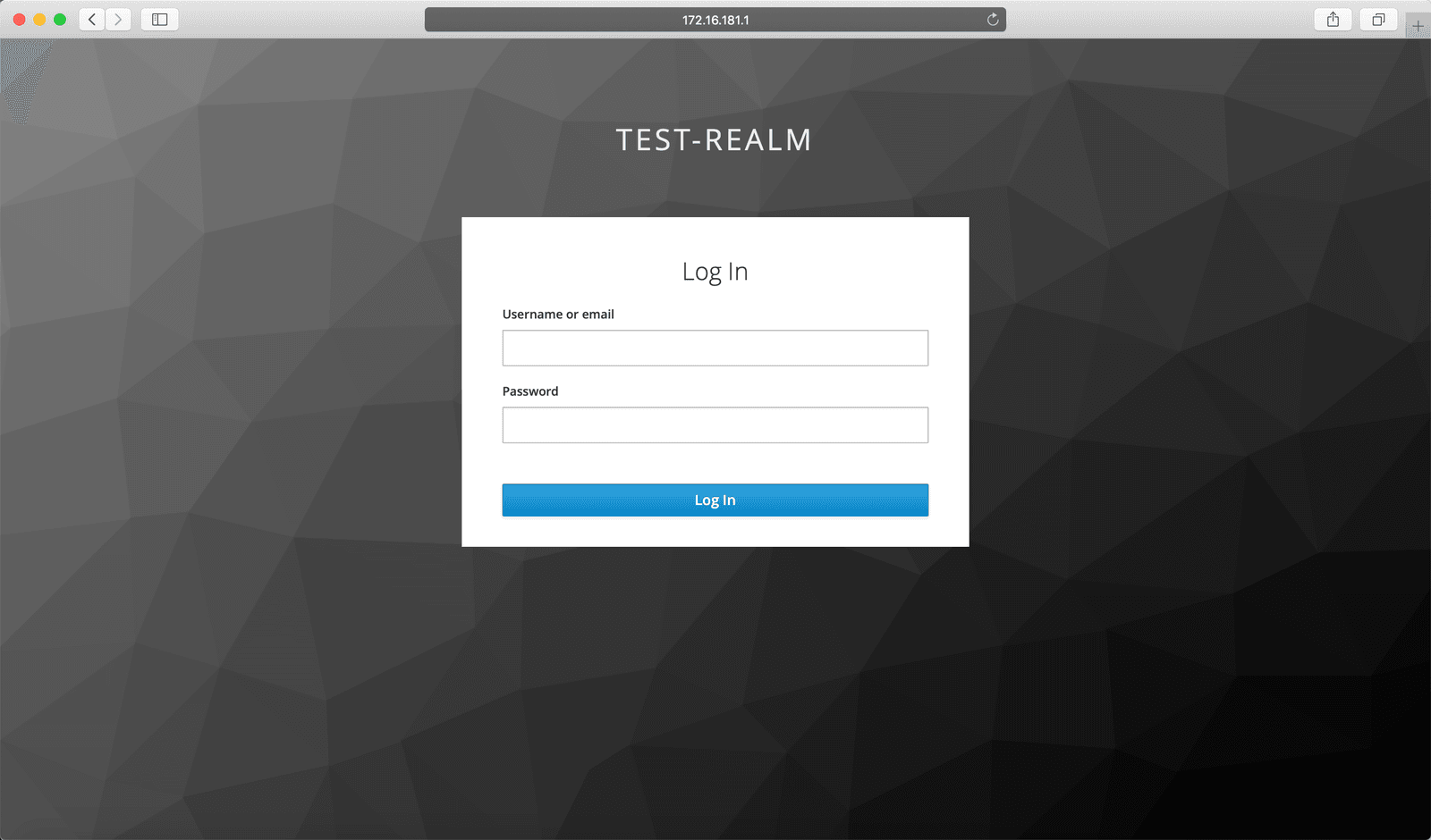 Web App Keycloak SSO | DAP with Keycloak