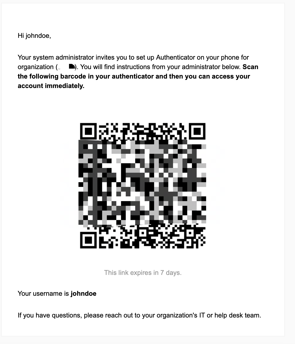 Oracle EBS MFA | MFA Setup Email