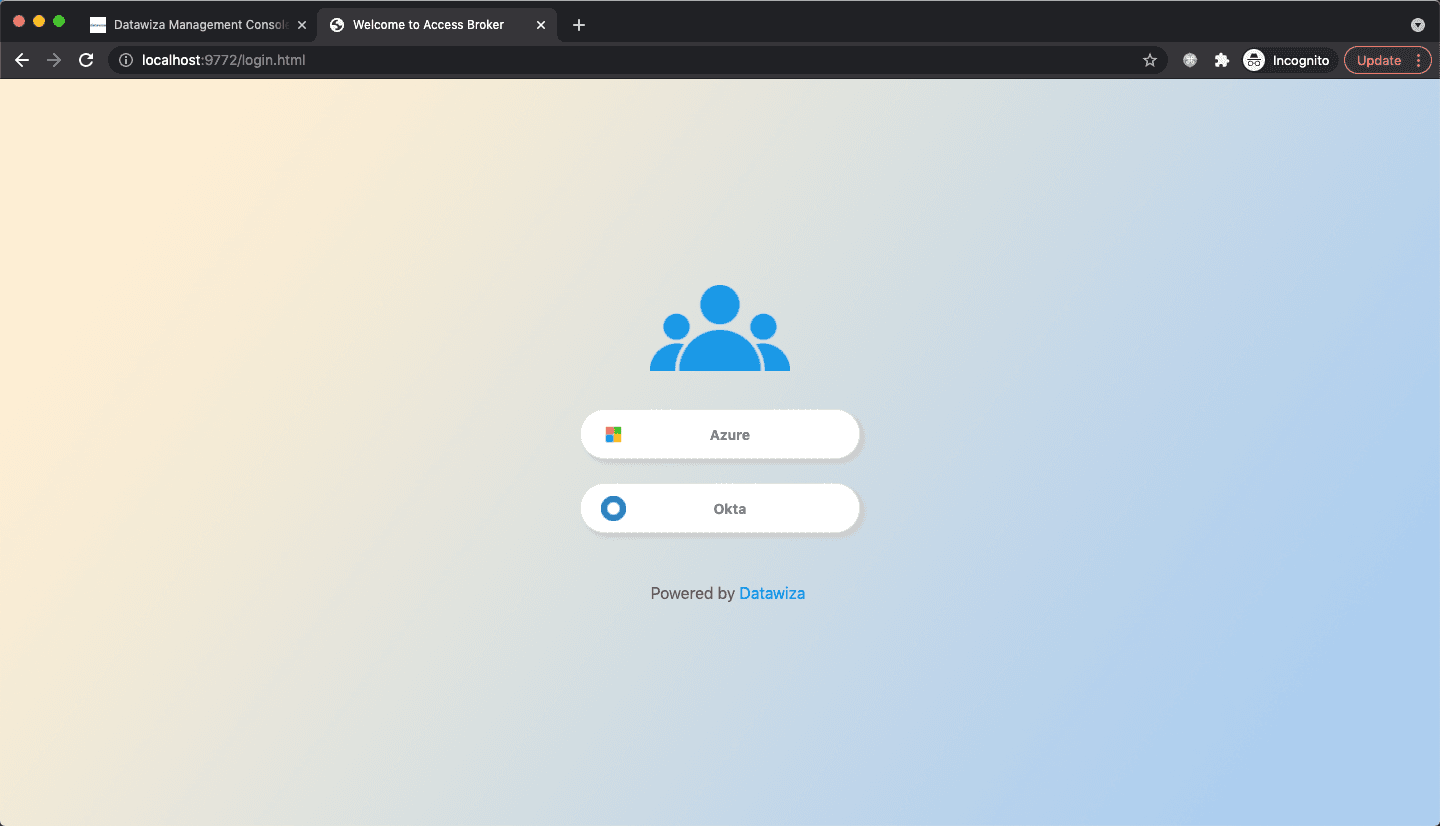 Web App Muilt IdPs SSO | Microsoft Entra ID login