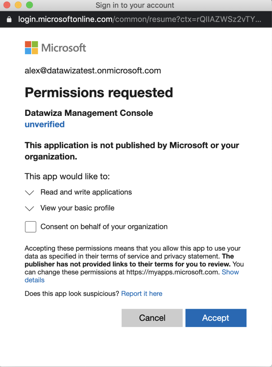 Atlassian Jira Microsoft Entra ID (Azure AD) SSO | Permission Requested