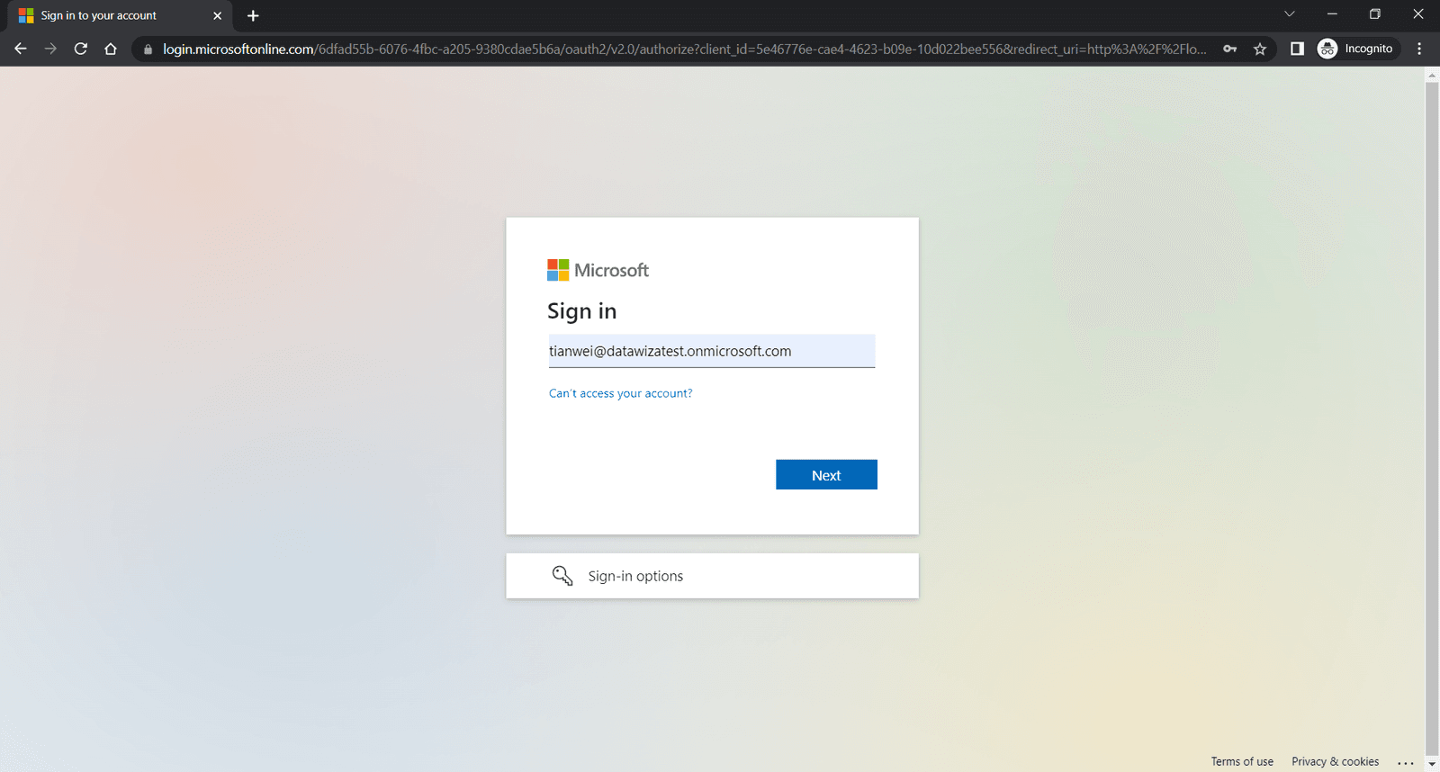 B2B SSO for SaaS App | Sign in Microsoft Entra ID