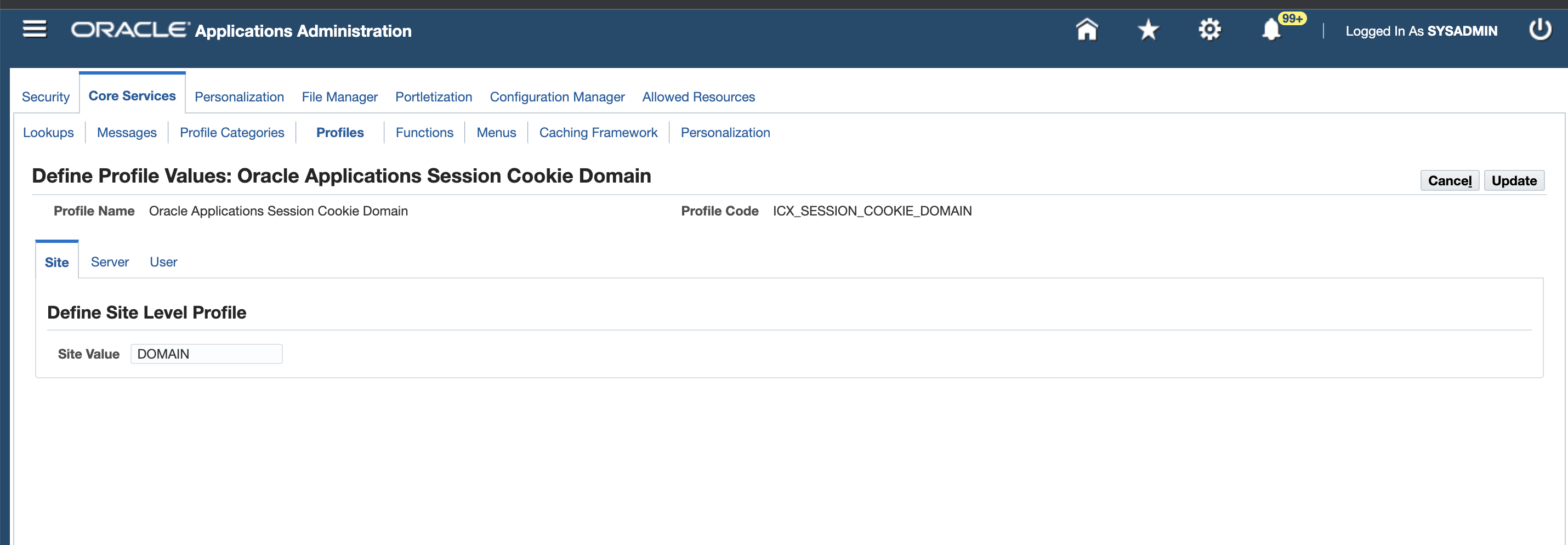 Oracle EBS SSO and MFA | Update Oracle Applications Session Cookie Domain
