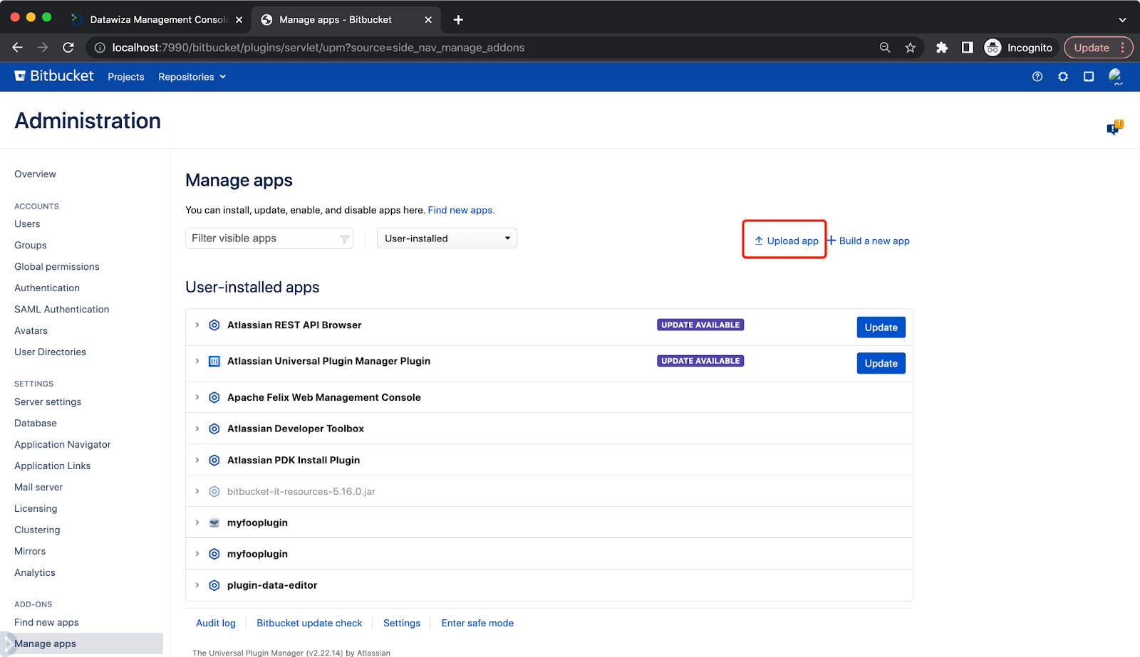 Atlassian Bitbucket Microsoft Entra ID (Azure AD) SSO | Upload App