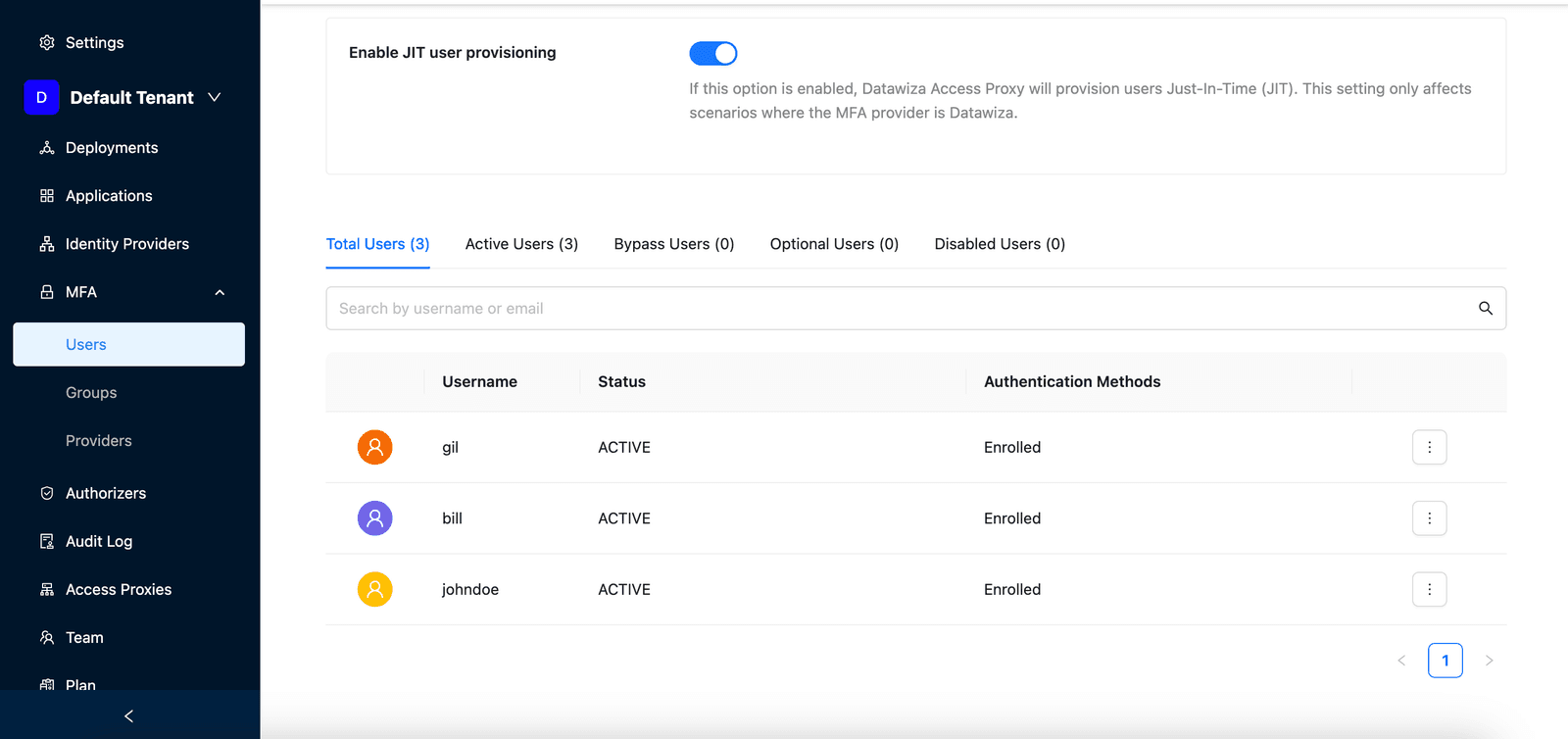 Oracle EBS MFA | Upload CSV