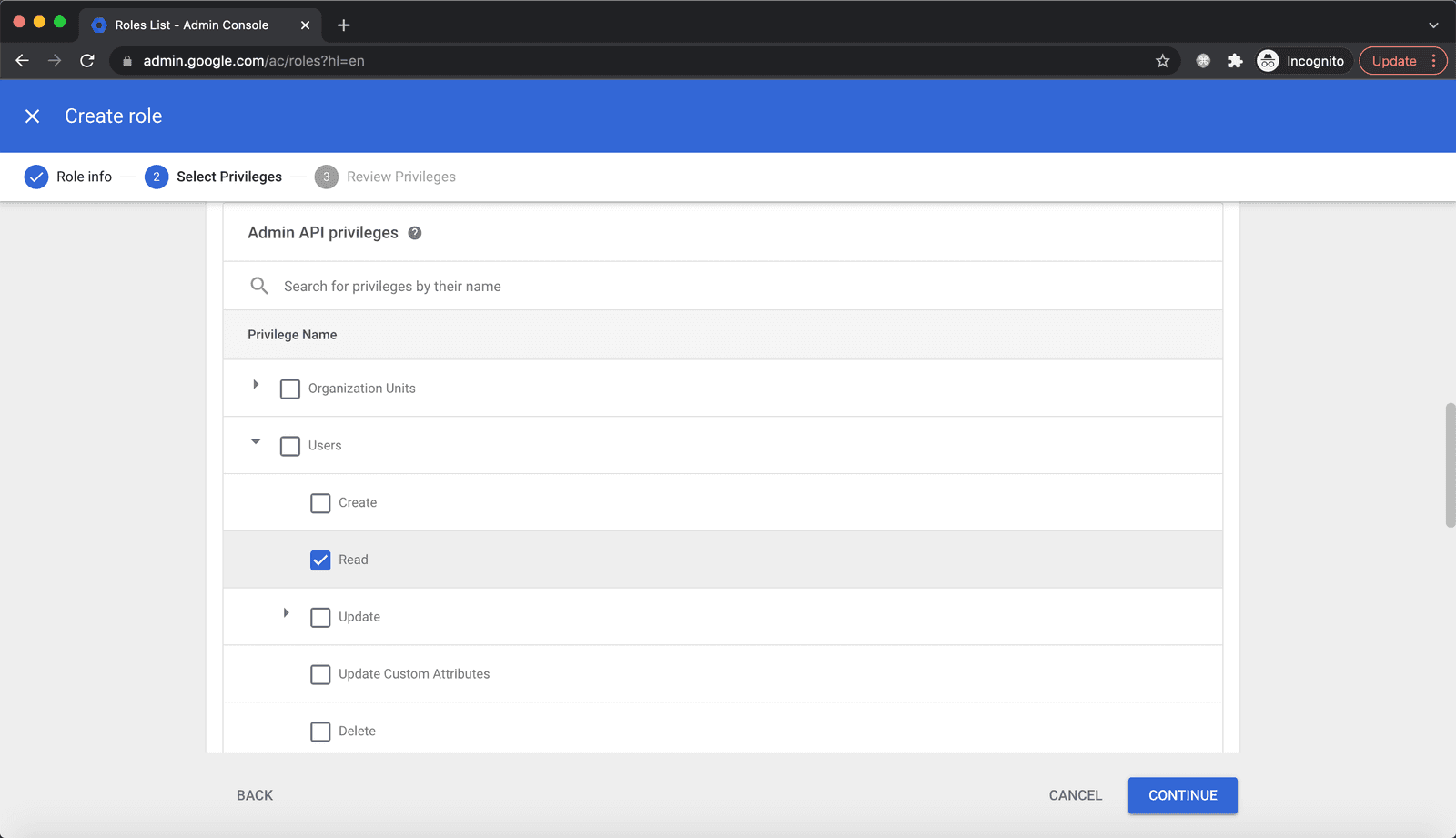 Google Workspace SSO | impersonate user