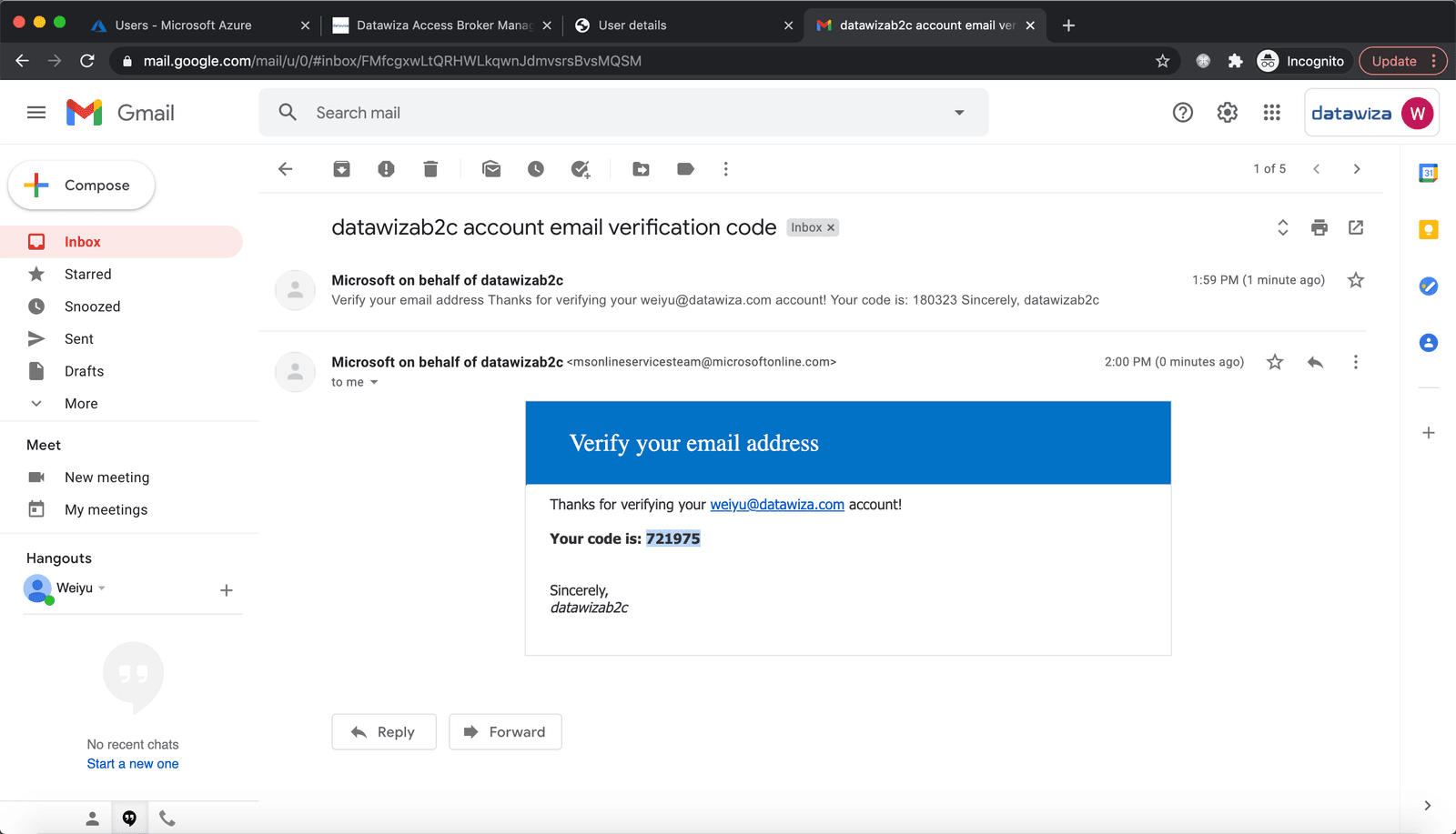 Web App Azure AD B2C SSO | Azure AD B2C Sign Up and Sign In